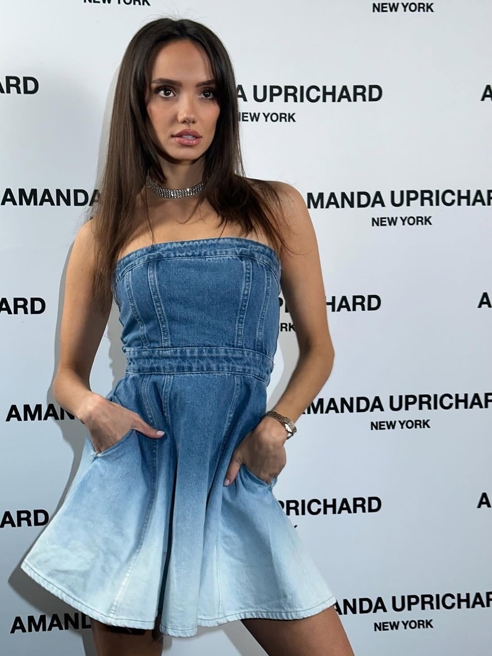 Amanda Uprichard Meryl Dress | Denim